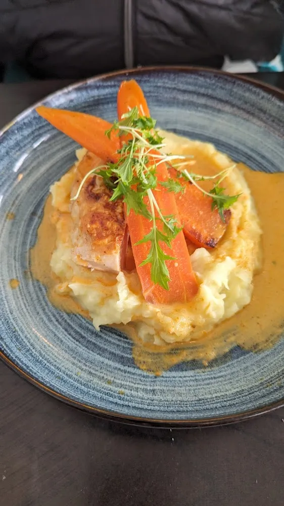 Calillaud de la Marée de Dijon Lentilles Curry Et Coco